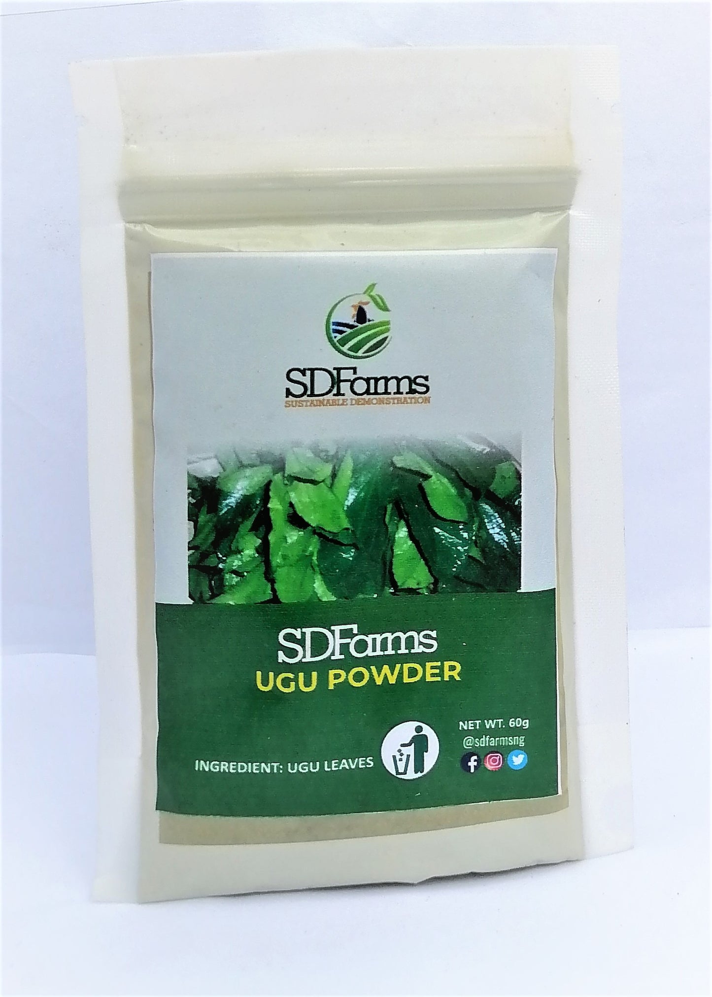 UGU POWDER (FLUTED PUMPKIN) 60 Gram