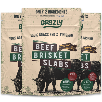 Beef Brisket Slabs - 100% Grass-Fed & Finished