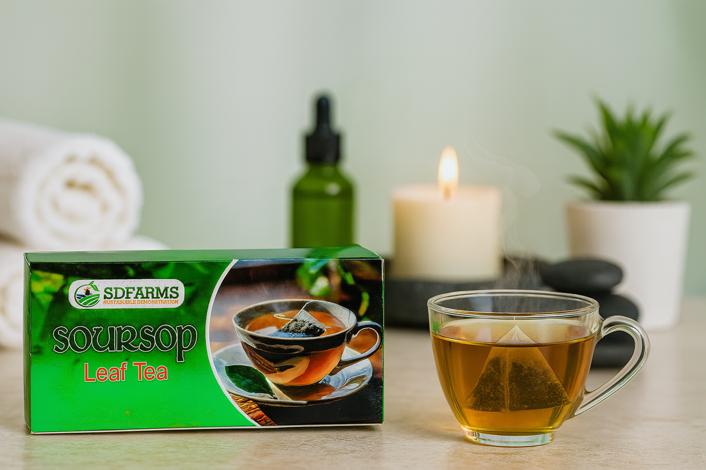 SDFARMS SOURSOP LEAF TEA (25 Teabags)