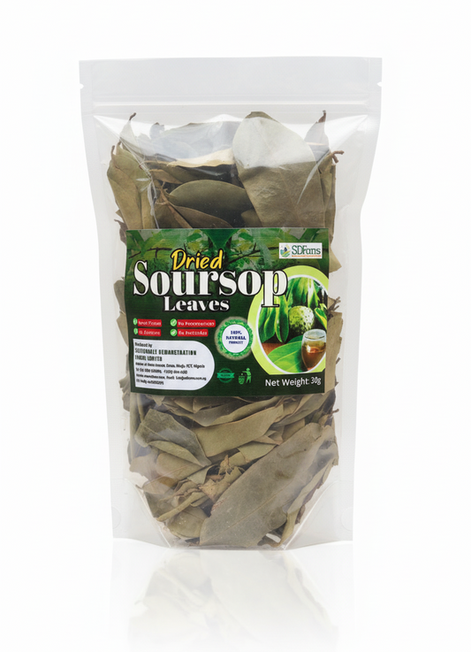 SDFARMS DRIED SOURSOP LEAVES
