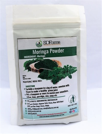 MORINGA POWDER 60 Gram