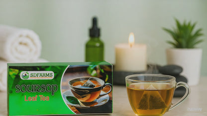 SDFARMS SOURSOP LEAF TEA (25 Teabags)